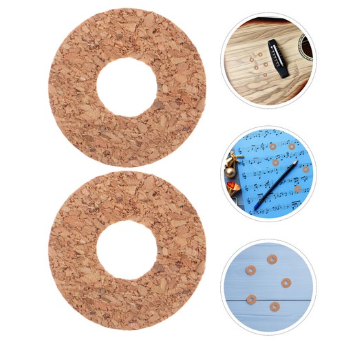 Reusable cork guitar pick - cork,