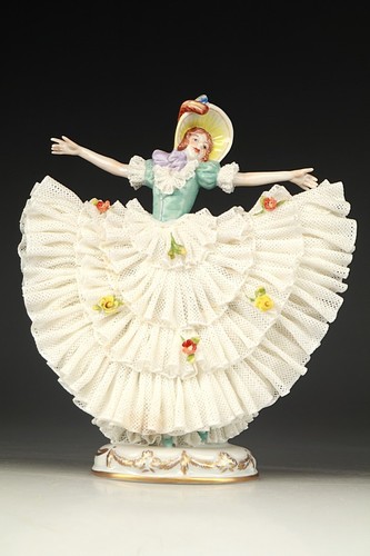 Porzellan figur spitze - porzellan,