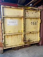 Abrollcontainer, Container 36 m³, Lagercontainer mit Deckel