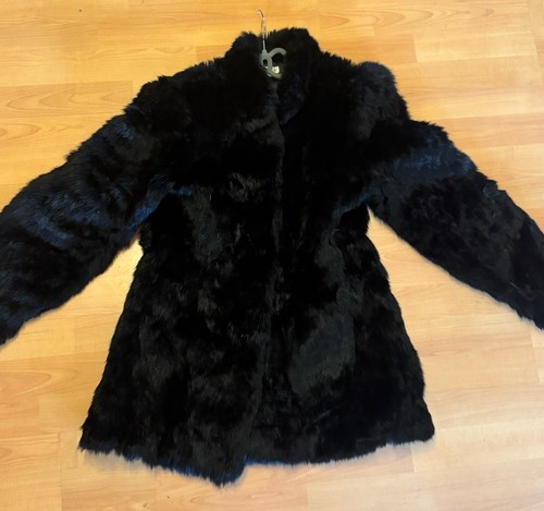 Damen schwarz vintage - vintage, mantel
