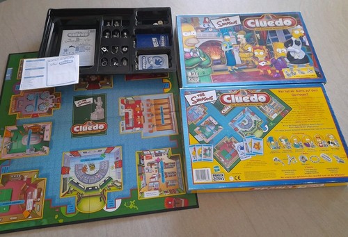 Parker die simpsons cluedo - simpsons,