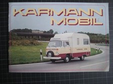 Automobilprospekt VW Bulli T2, Karmann Wohnmobil