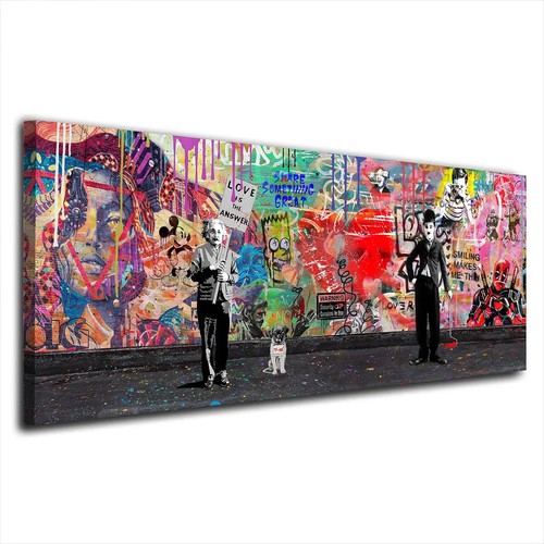 Street art collage bunt - street,