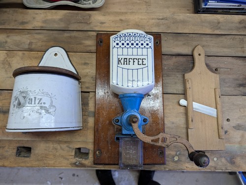 Alte küchen utensilien - alte,