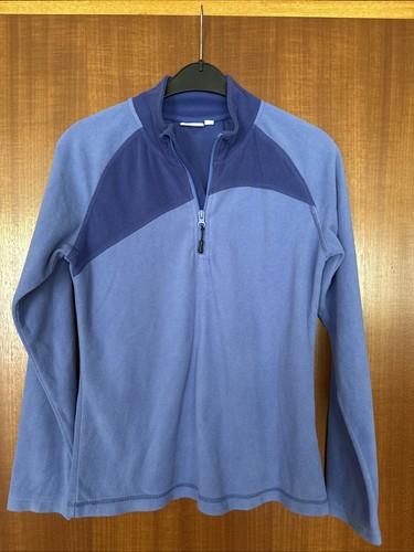 Sports fleecepullover blau - blau, gr