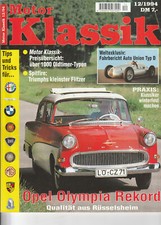 Motor Klassik 12/1994 :  Titelstory - Opel Olympia Rekord