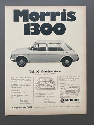 Morris 1300 british - morris,