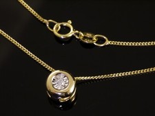 585 goldkette mit kleinem - goldkette,