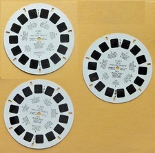 3 View-Master Stereo 3D Reels