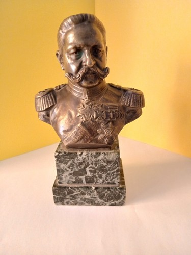 Bronze büste paul von - paul,
