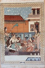 Täbriz Bildteppich 212x150 cm