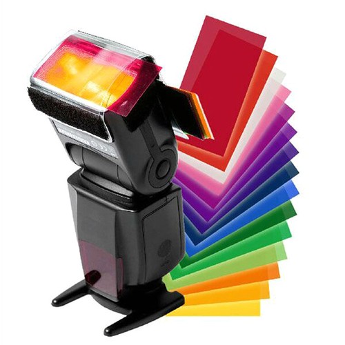 12x flash speedlite color gel - 12x,