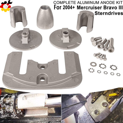 Aluminium anoden kit für 2004 - aluminium,