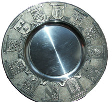 Zinnteller "Wappen Bayerische