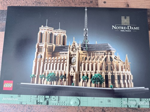 Lego architecture notre dame - architecture:, notre-dame
