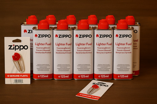 Feuerzeugbenzin zippo set 10x - feuerzeugbenzin,