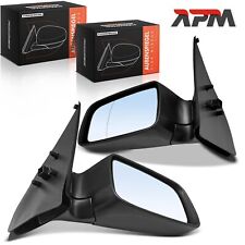 2x Außenspiegel Spiegel L&R Elektrisch Beheizbar Grau für Opel Astra G T98 F35