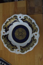 Schale Weimar Porzellan ca. 21 cm echt Weimar Kobalt TOP Zustand