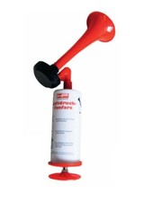 Druckluftfanfare Fan Tröte Stadion Hupe Horn Signalhorn 110 db wiederverwendbar