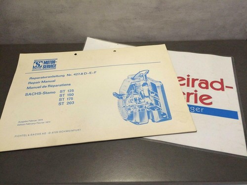 Sachs standmotor st125 150 - sachs,