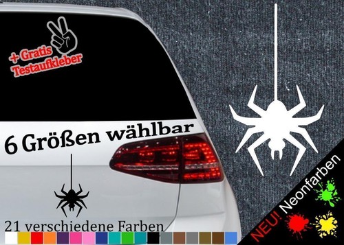 Spinne faden aufkleber - spinne, -6