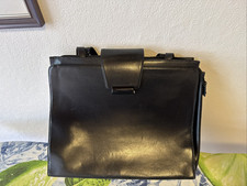 Handtasche Mandarina Duck Business Aktentasche passt für Papier DinA 4 schwarz