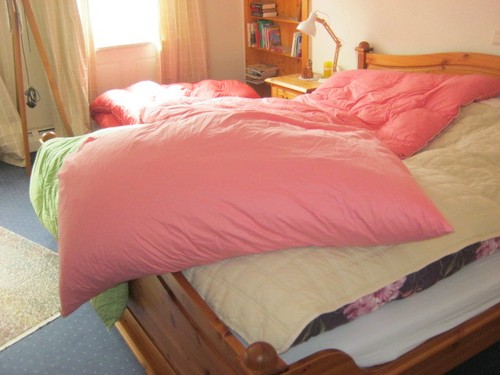 Rosa ballonbett bett füllig - rosa,