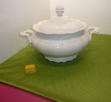 Eschenbach La Reine  weiß alte  Terrine mit Deckel  TOP