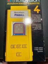 Micro Vision MB Electronics 1982 OVP Retro Kassette Pinball Vintage