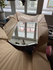 Facettenschliff-Spiegel neu 95 x 56 cm