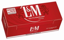 L&M Red Label Extra Hülsen