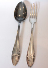 Antikes Besteck Set Löffel