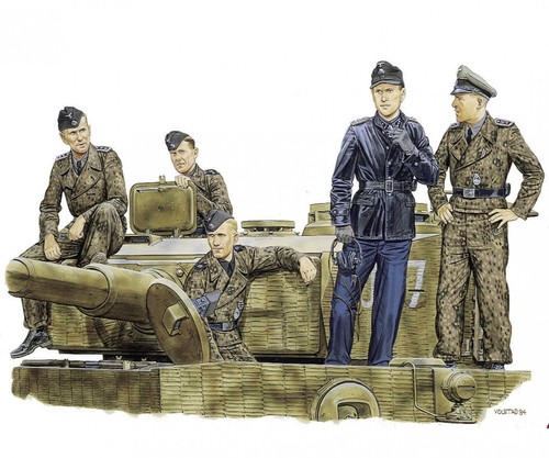 Dragon 540006028 tiger - 1:35,