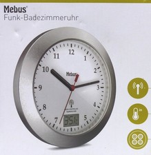 Wanduhr Mebus Badezimmeruhr