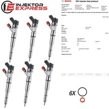 6x 0445110048 Einspritzdüse