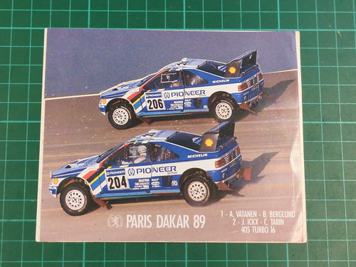 Oldtimer paris dakar - paris,