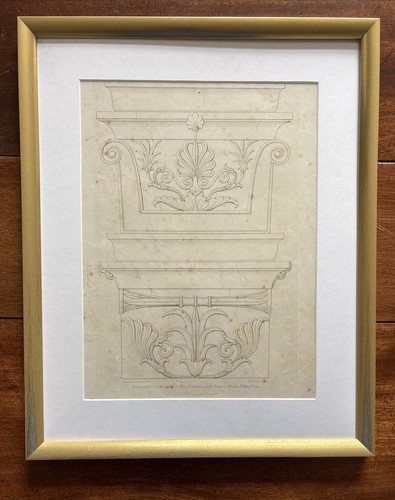 Antiker stich ionischer - antiker,
