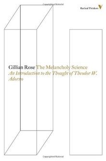 The melancholy science an - melancholy,