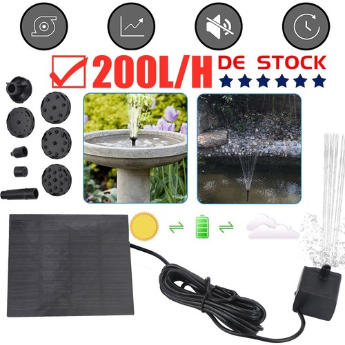 200l solar teichpumpe - solar,
