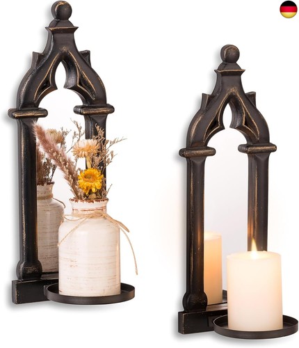 Wandkerzenhalter vintage - wandkerzenhalter,