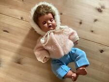 Original Schildkröt Schlummerle Puppe Nr. 35 mit Kleidung alt