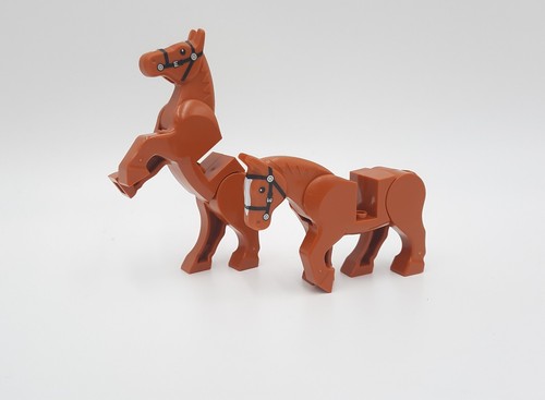 Lego pferd nougat braun - pferd,