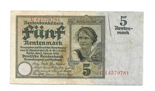 Rentenmark 1926 164b - 5, ro.