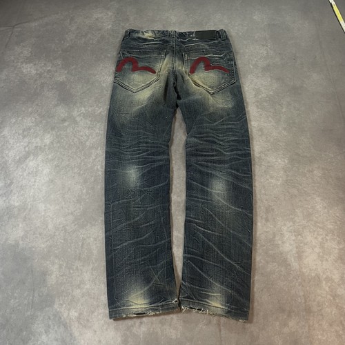 Evisu straight jeans - evisu,