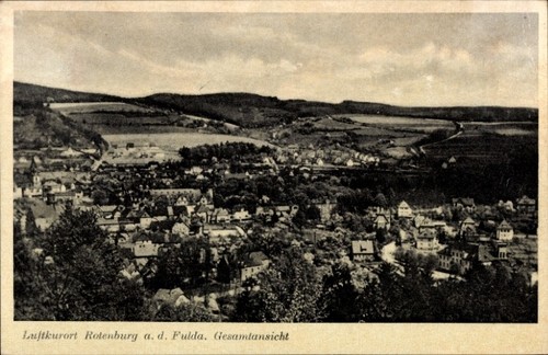 Rotenburg der fulda - ak,
