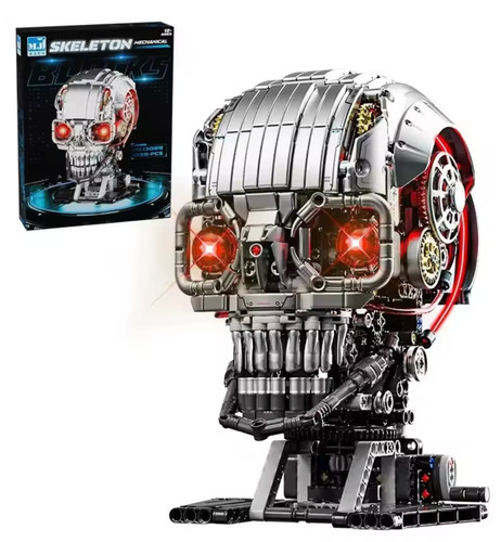 Mj13089 t800 skull head - head, inkl