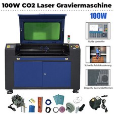 Autofokus 60x90cm Laser Engraver Cutter 100W CO2-Laserschneidemaschine + Licht