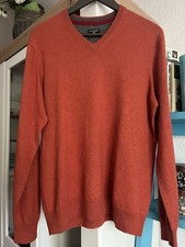 A.W. Dunmore Herren Pullover Kaschmir Seide Gr. 52 modisches, warmes braun 
