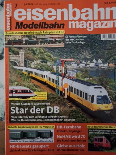 Eisenbahn modellbahn magazin - eisenbahn,