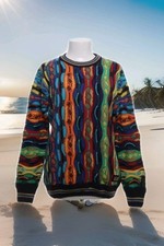 Carlo Colucci pullover S bunt vintage 